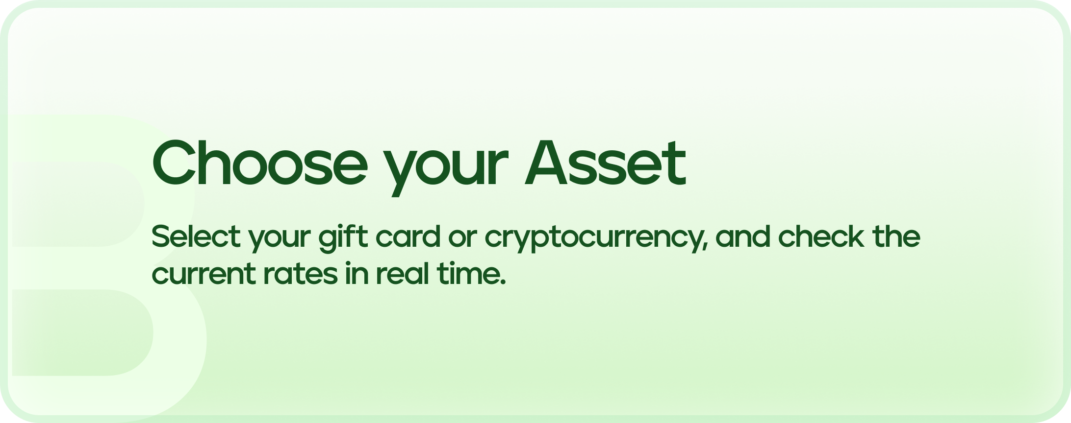 choose asset
