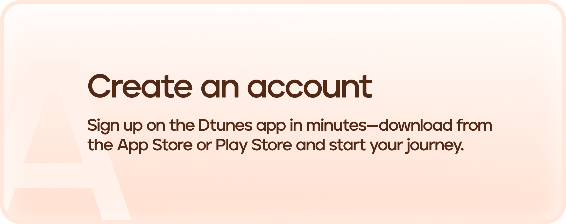 create account