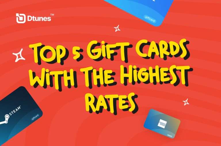 Top 5 Gift Cards