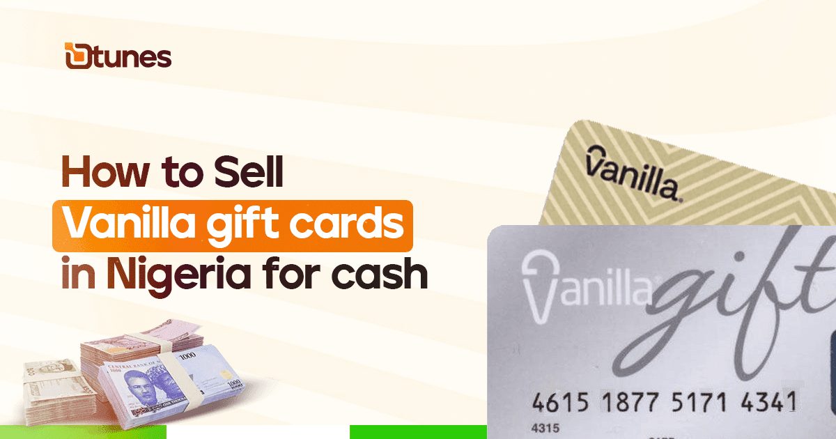 sell vanilla gift cards in nigeria for cash