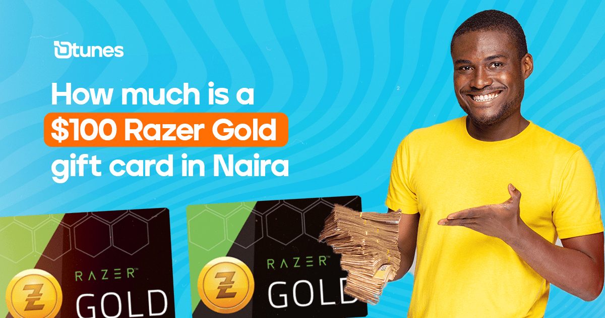 $100 razer gold Gift Card In Naira