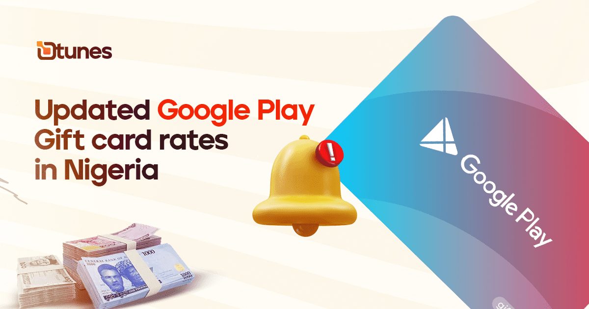 GooglePlay Gift Card Rates In Naira