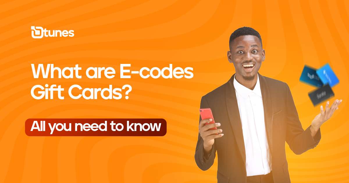 what are e-code gift cards