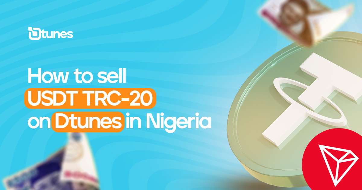 sell USDT TRC-20 on Dtunes