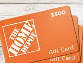 $500 Home Depot gift card in Naira