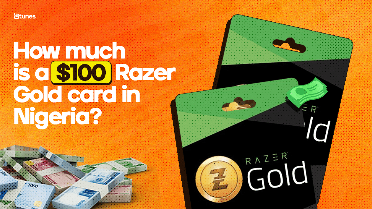 The current price of a $100 Razer Gold Gift Card in Naira