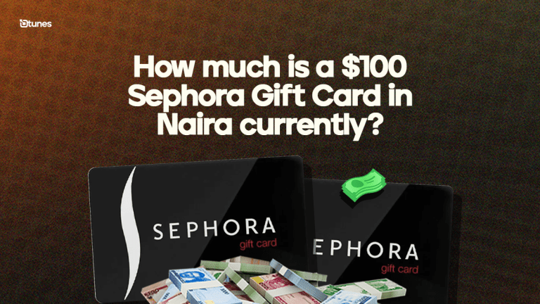 $100 Sephora Gift Card in Naira