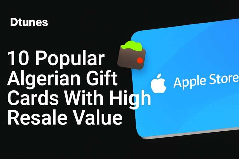 10 Popular Algerian Gift Cards With High Resale Value