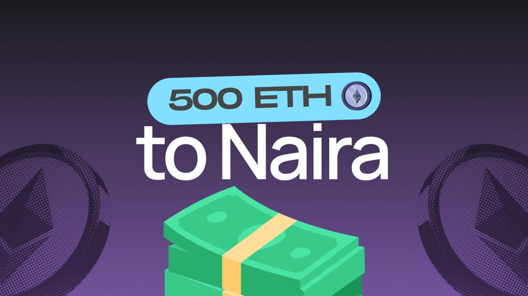 500 Ethereum in Naira