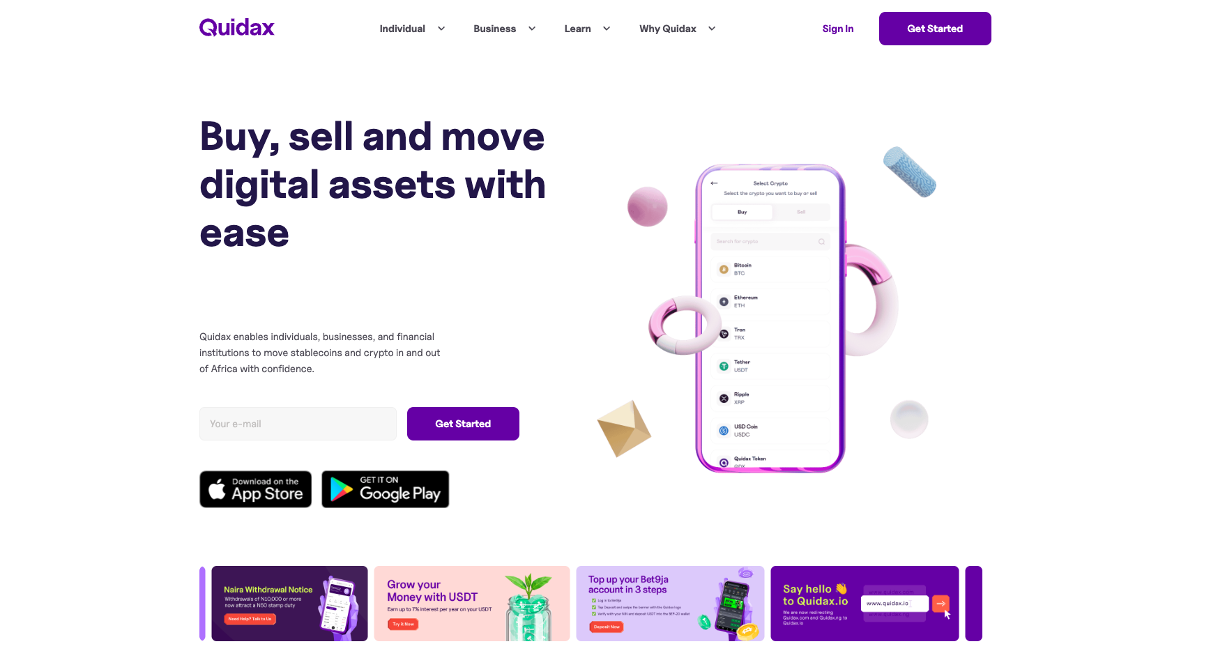 Quidax -best for medium-volume traders.