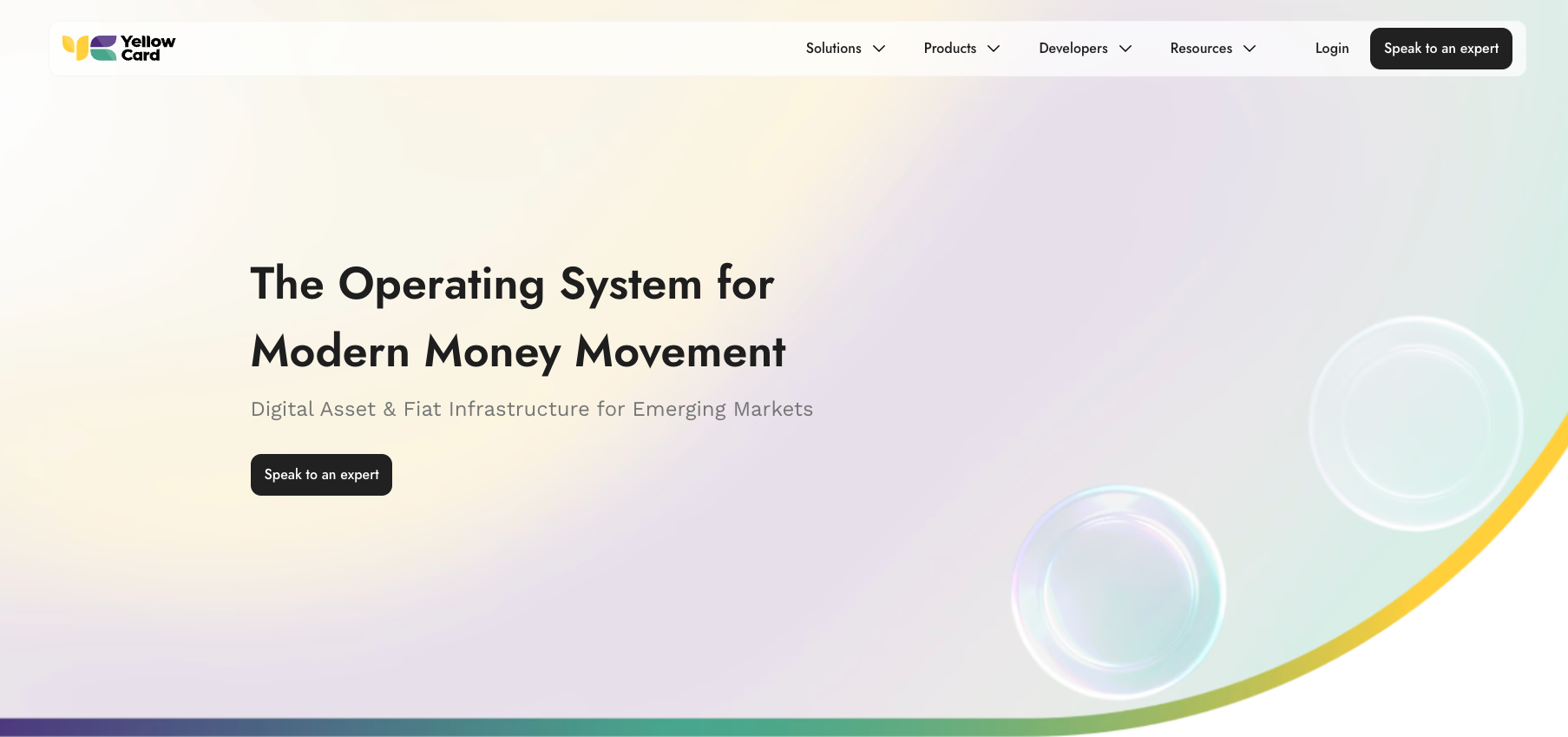 Yellow Card - Best for Pan-African Users