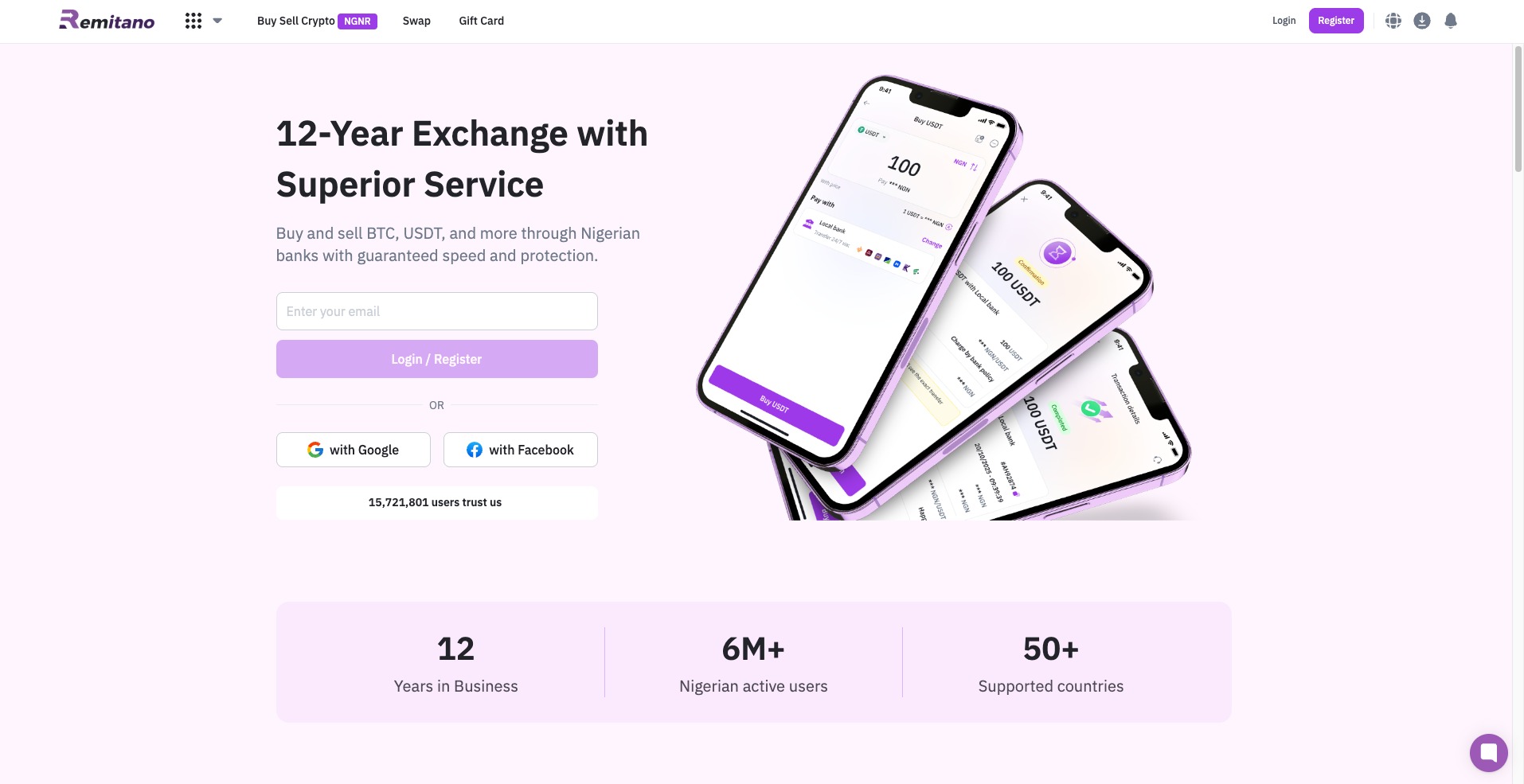 Remitano (Established P2P with Escrow)