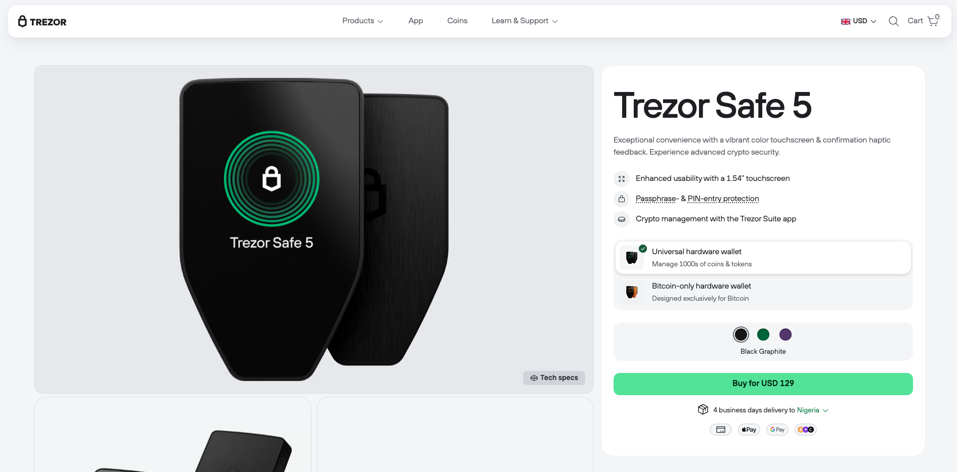Trezor Safe 5